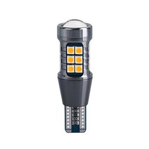 T15 W16W 921 LED 전구 Canbus 3030 27SMD 자동차 백업 후진 조명 액세서리 테일 램프 슈퍼 브라이트 6000K, 02 2 Pieces, 03 Yellow