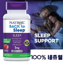 나트롤 슬립 보조제 250정, 5mg