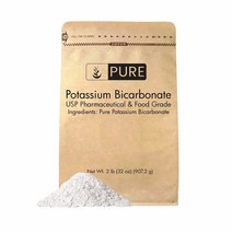 Pure Organic Ingredients 중탄산 칼륨 907.2g, 1개, 기본