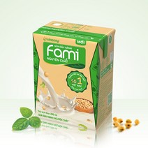 파미두유 Fami 베트남 두유 (200ml * 36개) 맛있는 영영가 높은100% 콩으로만든 베트남 대표두유