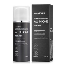 [주름개선/미백 이중기능성] 안나플러스 4GF 남자올인원 120ml, 1개