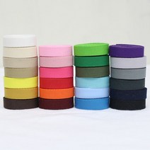 [태원패브릭] 2마)1.5cm 면테이프(25컬러), 인디핑크