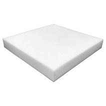 Foamma 10.2 x 61 x 71.1cm(4 x 24 x 28인치) 고밀도 덮개 폼 패딩 두꺼운 맞춤형 베개 의자 및 소파 쿠션 교체 폼 공예 폼 덮개 용품 쿠션 및