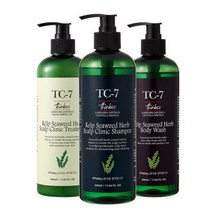 띵코 3종 TC-7 다시마 샴푸 x1 +트리먼트 +바디, 띵코 3종 TC-7 다시마 샴푸(x1)+