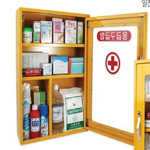 철재벽걸이구급함 구급상자 응급 약통, 상세설명참조