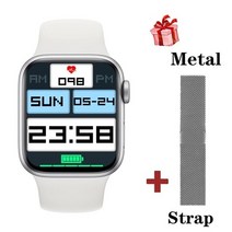 스마트워치 가성비 초등학생 어린이 여성 블루투스 시계 통화가능 웨어러블 디바이스 35, 원래 상자와 함께, x8a 흰색 추가 svn