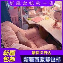 푹신한 쇼파 거실 고급 신강 티베트 게으른 소파 싱글 소형 학생 기숙사 컴퓨터 의자 레저 컴포트 발코니 슬리퍼, [21] 벅스킨 클리어런스 스타일 [색상 랜덤]