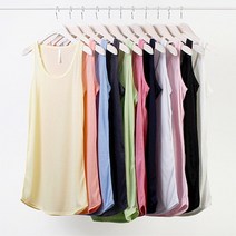 아이우먼 빅사이즈사랑해요 0019RL210 심플 롱 망고 나시 IN