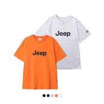 2차 재입고 JEEP 빅로고 마운틴 와펜 티셔츠 (JN5TSU131) 5 Color