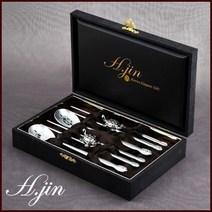 H.jin NEW 단청거북 은수저세트 (은수저 2인용) 30대 40대 50대 60대 70대 여자 여성 남자 남성 생일 생신 선물추천 고급답례품, A 스타일