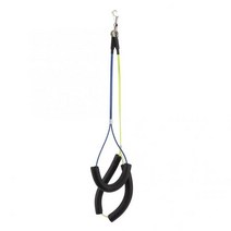 강아지미용의자 dog leash rope pet dog cat 정리 루프 테이블 14, 노란색과 파란색