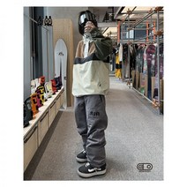 2223 Airblaster 남성 방수 스키 바지 따뜻한 방풍 소녀 스노우 보드 바지 자리