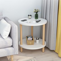 모던 라운드 협탁 원형 침대 침실 사이드 테이블, 본상품선택