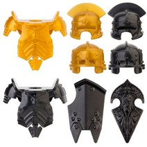 Koruit 중세 시 무기 4cm 미니 형 클라우드 타노 소드 홀 MOC 빌딩 블록 어린이용 벽돌 장난감, 34 SR-D(8PCS), 34 SR-D(8PCS)