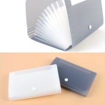 통장 수납 보관 아코디언 형태 파우치 여권지갑 생활잡화 다용도파우치