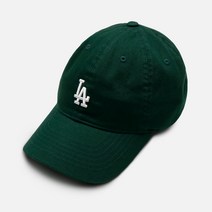 MLB 루키 언스트럭쳐 LA 볼캡 모자 3ACP7701N-07GNS, 다크그린:FREE