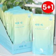 좋은하루식품 국내산 비워티 호박차 팥차 붓기 출산후다이어트 예비신부 직장인다이어트, ★강추★5+1비워티 84포(6박스)