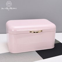 틴케이스 리빙박스 다이소 구급상자 철제 약 정리함 이케아 수납함, 분홍