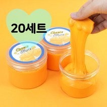 키워도 쫀득한 치즈같은 버터 슬라임 만지는 재미 수제 슬라임만들기 세트 재료 액체괴물 인싸템 초등선물 8개 1세트 1개 2개 3개 4개 5개 6개 7개 8개 9개 10개, 20세트