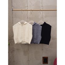 [가을신상 무배] 울라 후드 지퍼 집업 조끼