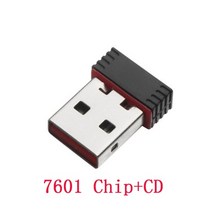 무선 wifi 어댑터 휴대용 인터넷 Creacube 2.4G 미니 USB 차량용 인터넷, 미니 W 패킹 7601