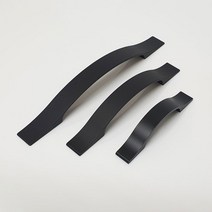 쏘렌토손잡이 128P 블랙-가구 손잡이 씽크대 서랍 2구, 단품