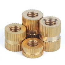 50pcs/200pcs/500pcs M2 M2.5 M3 황동 Knurl 삽입 너트 플라스틱 상자와 스레드 구색 세트 키트, 50pcs M2.5X8mm