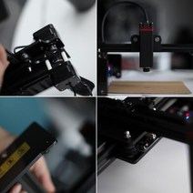 꾹미 레이저각인기 레이져각인기 NEJE 3 레이저 조각기 강력한 CNC 절단 조각 DIY 휴대용 3D 목재 커터 프, 한개옵션0