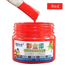 100ML 블랙 오일 페인트 목재 래커 금속 바니시 코팅 가구 자동차 조각상 착색 무취 수성 아크릴, 05 red