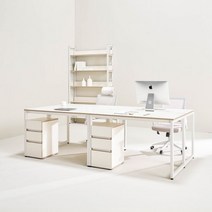 [천삼백케이] [아이엔지홈] 올리버 800x800 책상, 800x800/발리오크+블랙