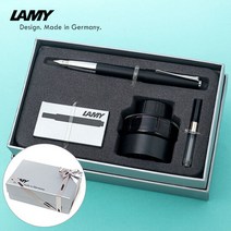 라미 만년필 스튜디오 병잉크 기프트 세트, 단품, 만년필 색상:스텐스틸|펜촉:EF-가는촉