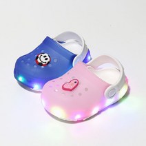 레비스풋 프리베어 EVA LED 여아남아 키즈 아쿠아슈즈 유아샌들