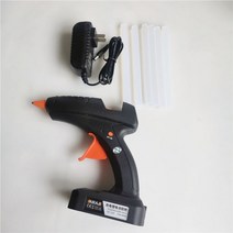 힛툴 타이거열풍기 12V 리튬 이온 핫 멜트 접착제 총 5pcs 11mm 스틱 무선 이식 수리 열 공압 홈 DIY 도구, 02 EU