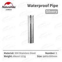 파이어쉘터 불멍 대형 돔 쉘터 겨울 텐트 난방 난로 1 8m 굴뚝 분리형 데스크탑 장작, Waterproof-Pipe