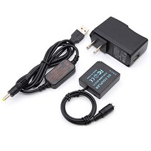 5V USB DC8.4V BLE9 DMW DCC11 가상 + DC 8.7V USB 케이블이 모바일 전원 지원 + 5V3A 어댑터 호환 모델 번호 Panasonic Lumix DMC GF6 GX7 GF3 GF5 ZS100 ZS60 LX100 GX85 DC-ZS70 L7