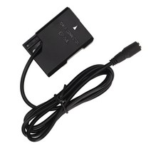 DC 커플러 더미 배터리 C타입 전원 어댑터 포함 니콘 D5600 D3300 D3100 용 7.4V-8.4V 출력 EN-EL14, 한개옵션0