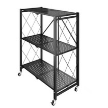 접이식철제 작업 선반 거실 철제 선반장 다용도실 레고 사다리형, 1개