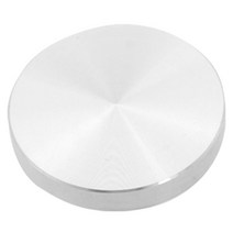 유리판 어댑터 테이블 다리 알루미늄 라운드 50x8mm 실버, 하나, 은