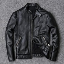 가죽 자켓 재킷 쇠가죽 남성 의류 가을 코트 플러스 사이즈
