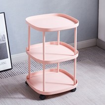 비트라테이블 북유럽 디자인 분위기클래식 집꾸미기 오피스텔 원룸, 벚꽃가루 3단 풀리포함43*43*65CM