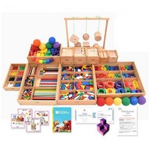 가베가족 KS3005 큰솔가베 12종 고급형 북유럽산 비치목 +선물5종, one color/free