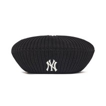 MLB 모자 공용 니트 베레모 3ACB3803N-50BKS
