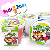 토단하비클레이 500g 대용량/점토/칼라점토/컬러점토/찰흙/점토, 살색