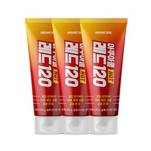 아쿠아쿨 레드 120 120ml / 온열 히팅 리커버리 젤, 120ml x 3개