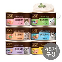 ANF 고양이캔 95g 48개 구성, 참치게맛살