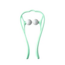 목마사지기(Neck Massage)1개(색상랜덤)실리콘 목안마기/휴대용 목안마기/휴대용목마사지기, 1개