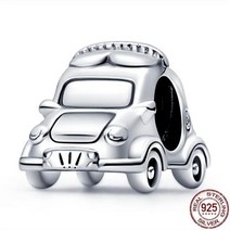 PANDORA 판도라 오리지널 판다 팔찌 목걸이 925 실버 컬러 동물 하트 모양의 매력 비즈 여성 펜던트 DIY 쥬얼리, CMS1672