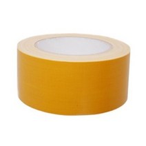 유광 면 테이프 댄스플로어 천면 천 테이프 25M 황색