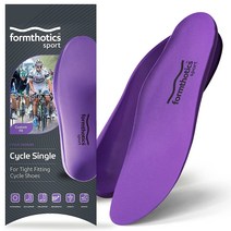 Formthotics 사이클링 용 스포츠 깔창 초경량 충격 흡수 자전거 Cycle Single S Purple