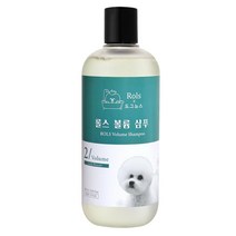 롤스 X 도그뉴스 볼륨 비숑전용 프리미엄샴푸 애견샴푸 강아지샴푸 400ml, 1개